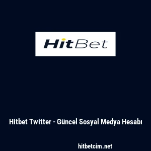 Hitbet Twitter - Güncel Sosyal Medya Hesabı